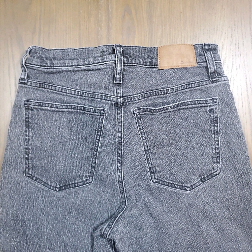 Madewell Black The Perfect Vintage Straight Jeans 27 Waist - Picture 5 of 8